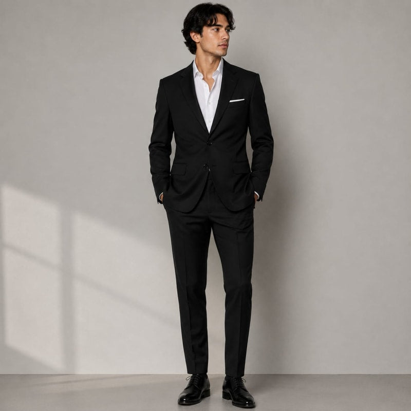 Men's Single Breasted Tailored Two Piece Suit | Elliot_1