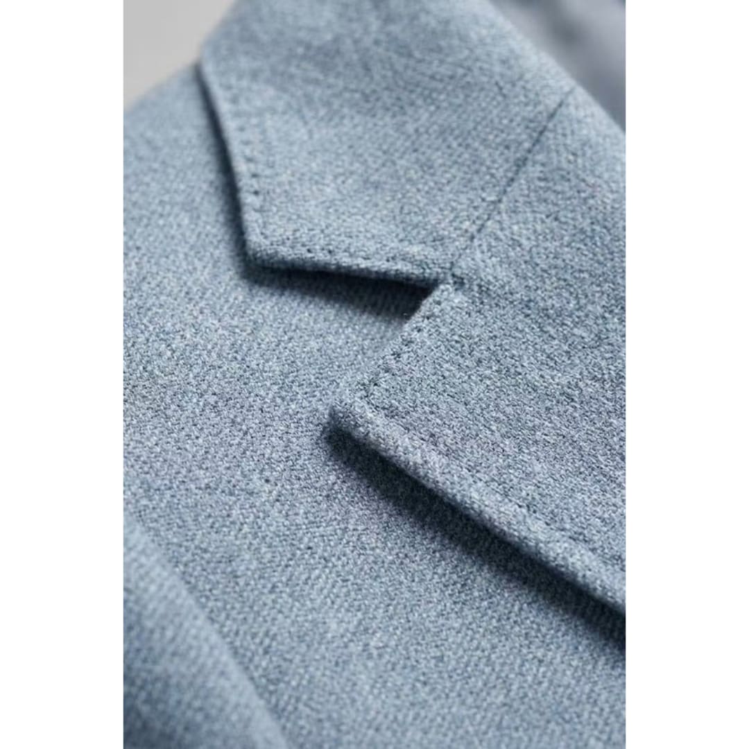 Men's Single Breasted Tailored Two Piece Suit | Elliot_11