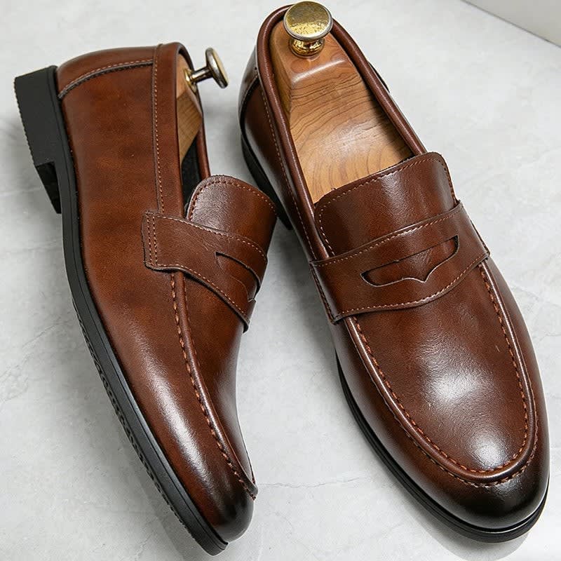 Men's Slip On Penny Loafers | Stuart_1