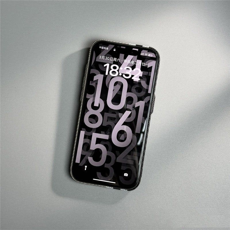 Men's Carbon Fibre MagSafe Phone Case | Leo_12
