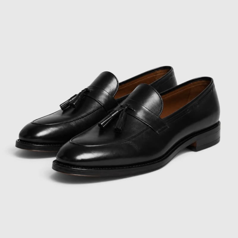 Men's Leather Tassel Loafers | Desmond_1