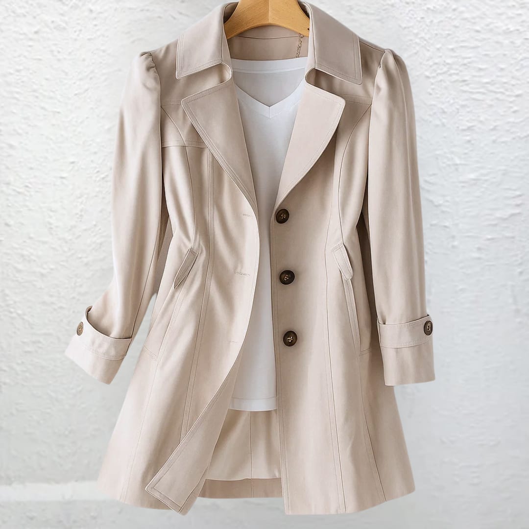 Women's Longline Single-Breasted Trench Coat | Stevie_2