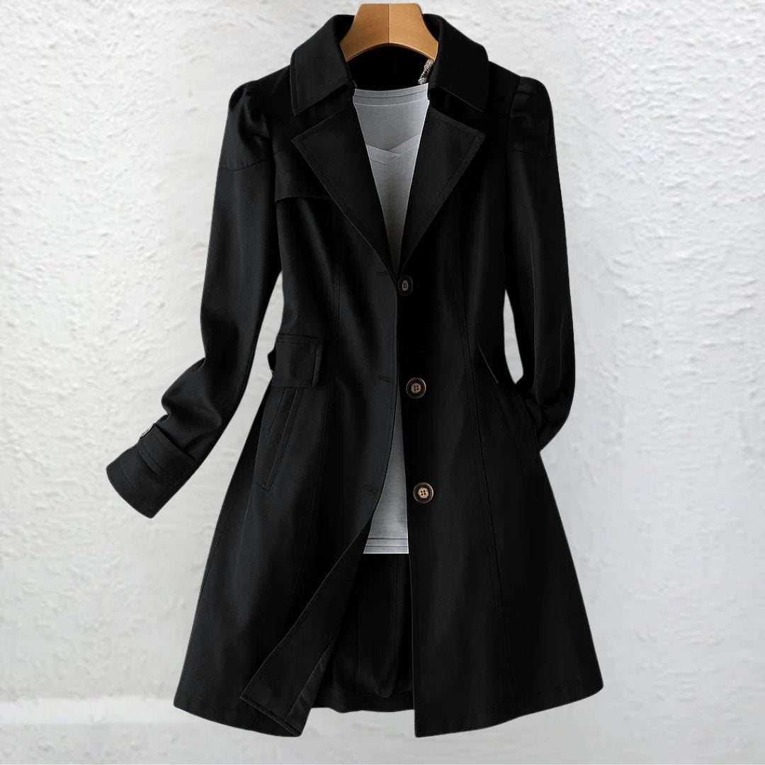 Women's Longline Single-Breasted Trench Coat | Stevie_5