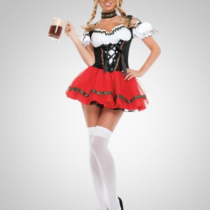 Women's Tulle Oktoberfest Dirndl Dress | Winsome_1