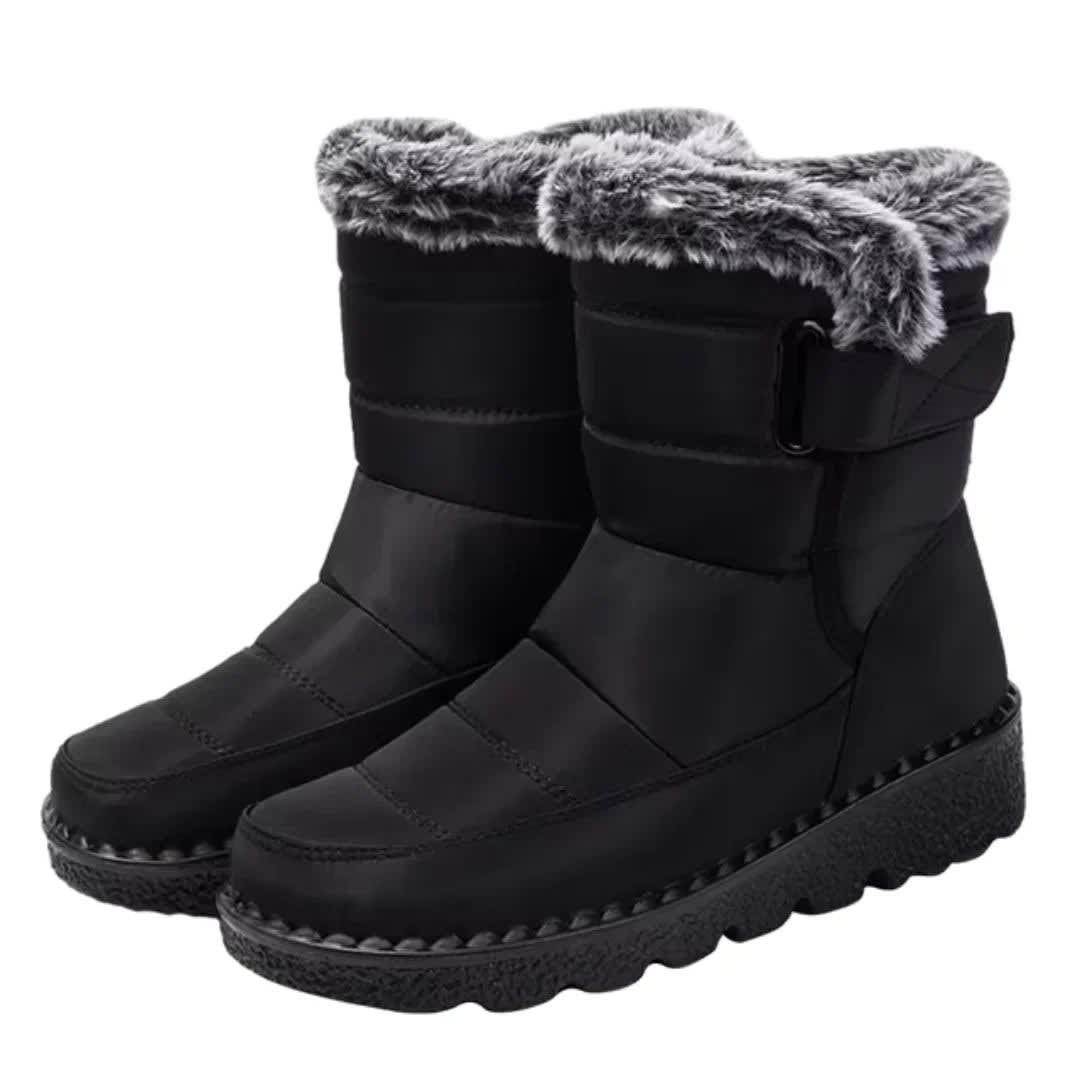 Women's Water Resistant Quilted Winter Boots | Fiona_2