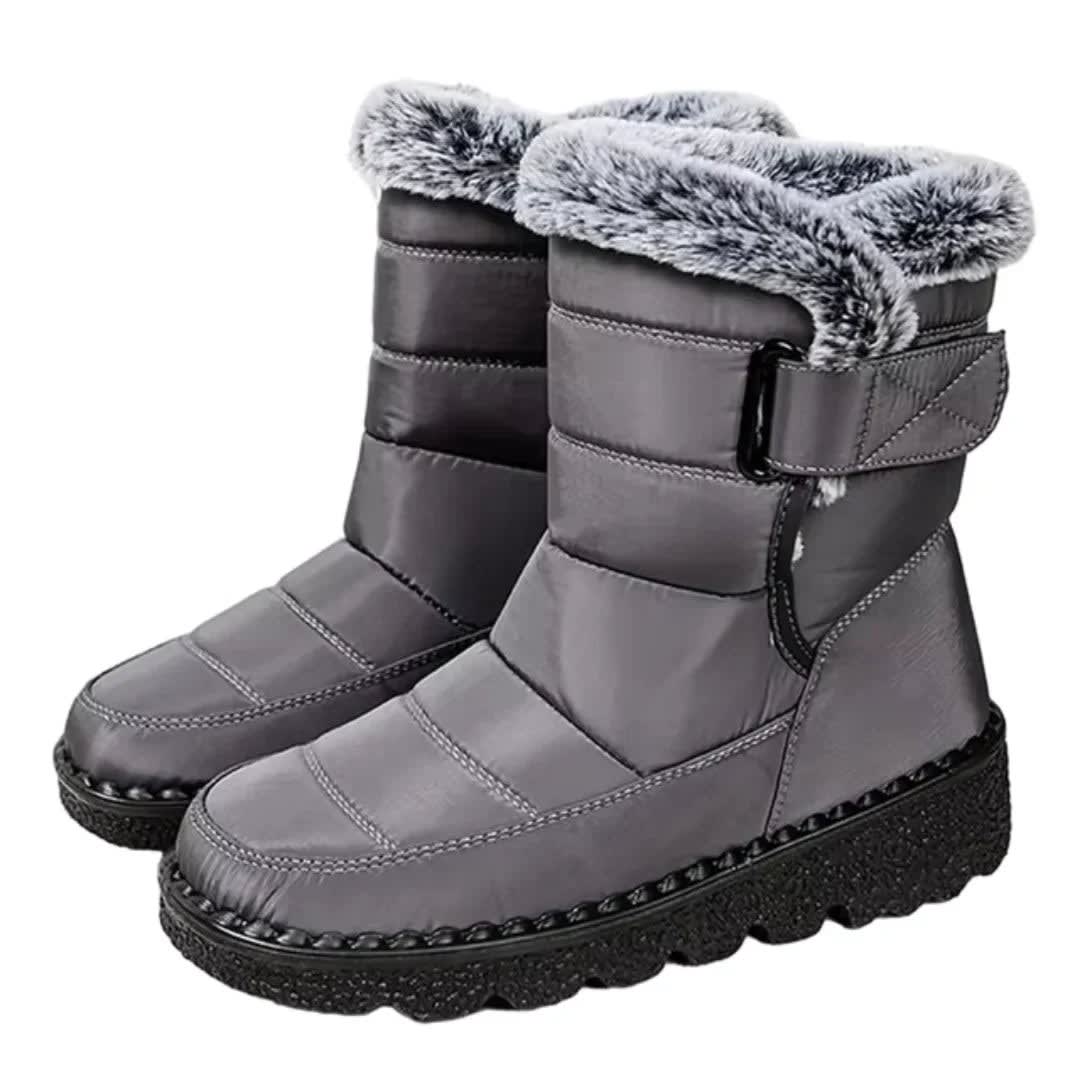 Women's Water Resistant Quilted Winter Boots | Fiona_3