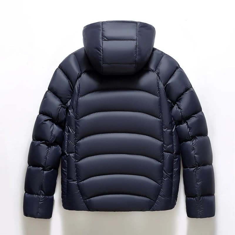 Men's Hooded Duck Down Puffer Jacket | Ambrose_10