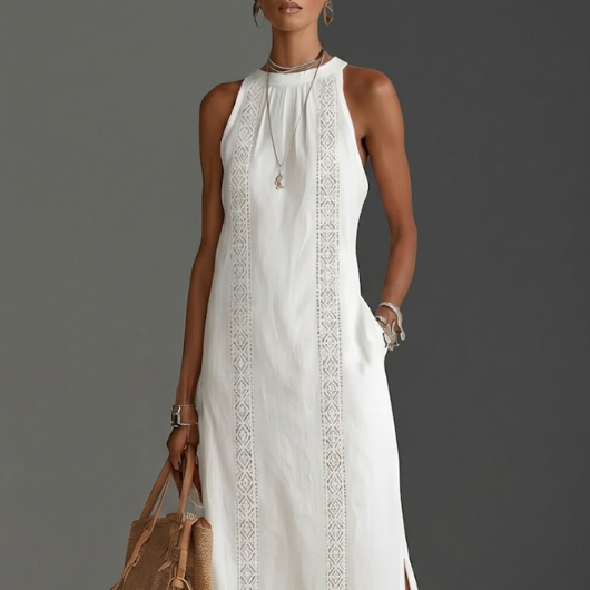 Women's Sleeveless Midi Dress | Celeste