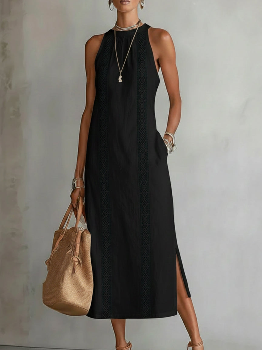 Women's Sleeveless Midi Dress | Celeste