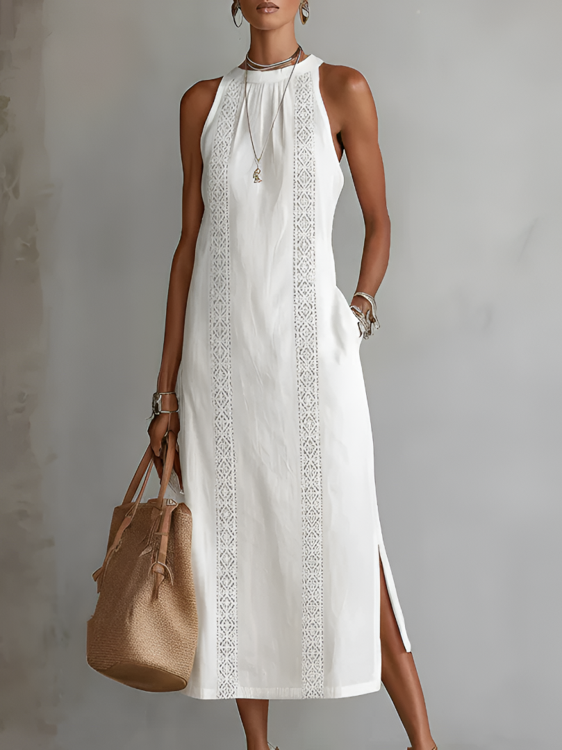 Women's Sleeveless Midi Dress | Celeste