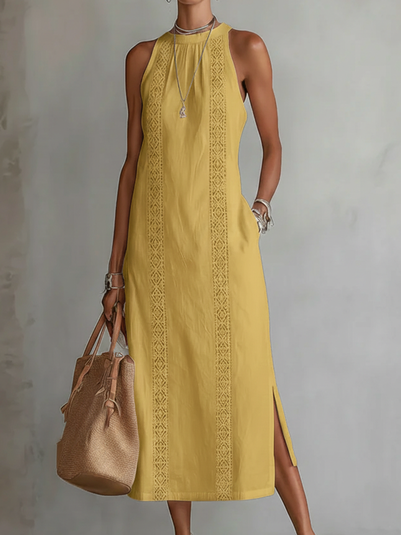 Women's Sleeveless Midi Dress | Celeste