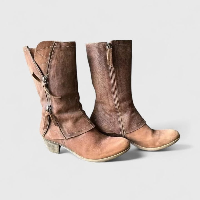 Women's Western Mid Calf Boots | Denise_1