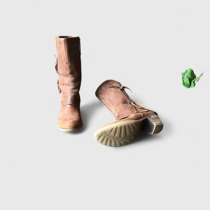 Women's Western Mid Calf Boots | Denise_3