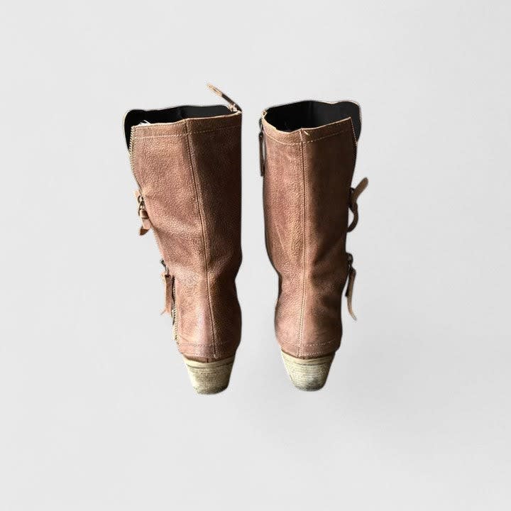 Women's Western Mid Calf Boots | Denise_5
