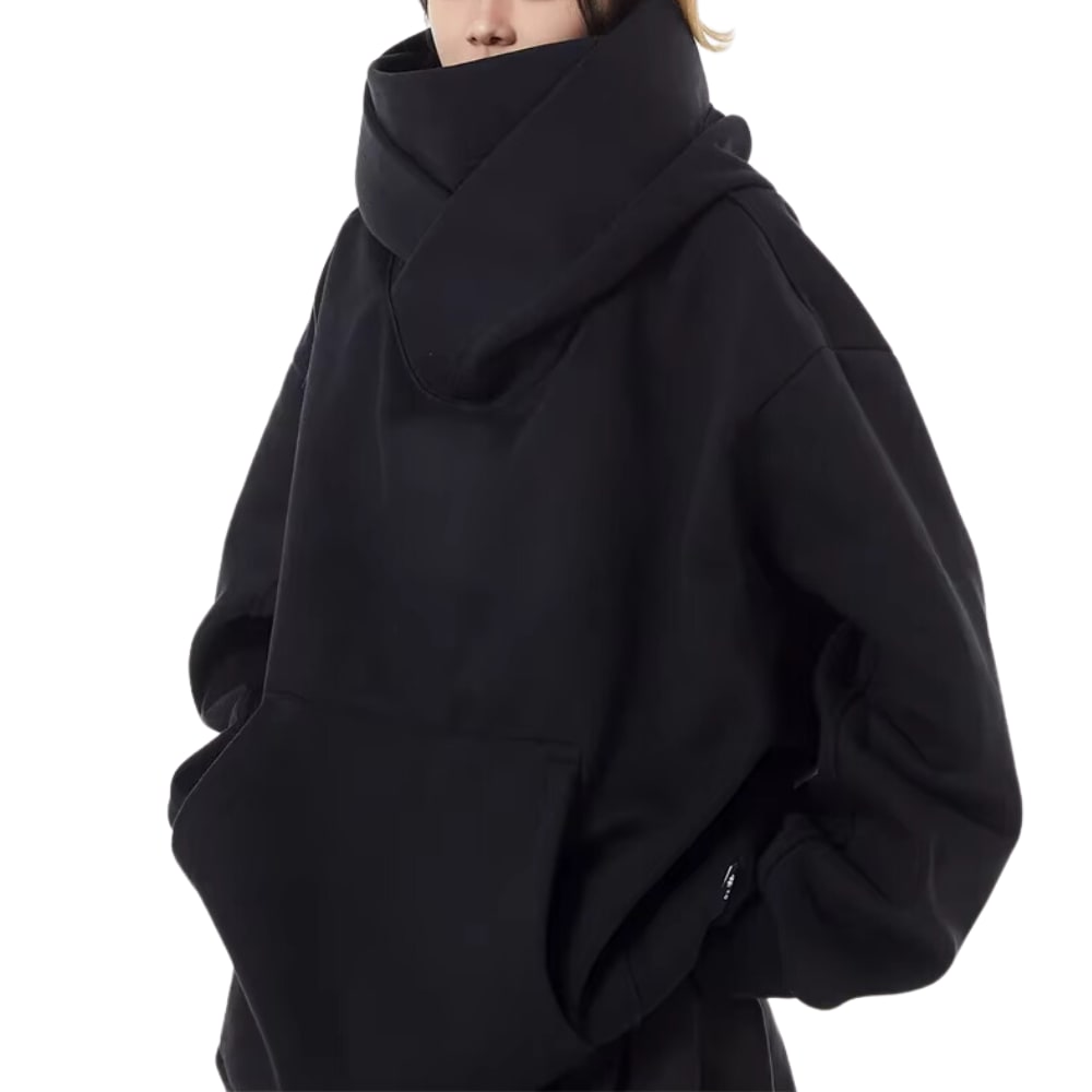 Women's Oversized Fleece Hoodie | Lettie_4