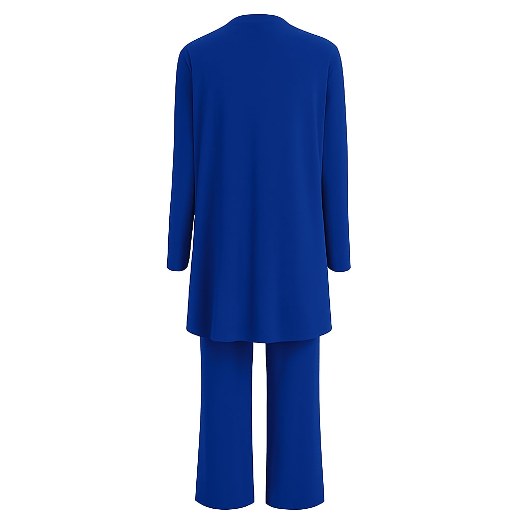 Women's Longline 3 Piece Trouser Set | Glenda_8