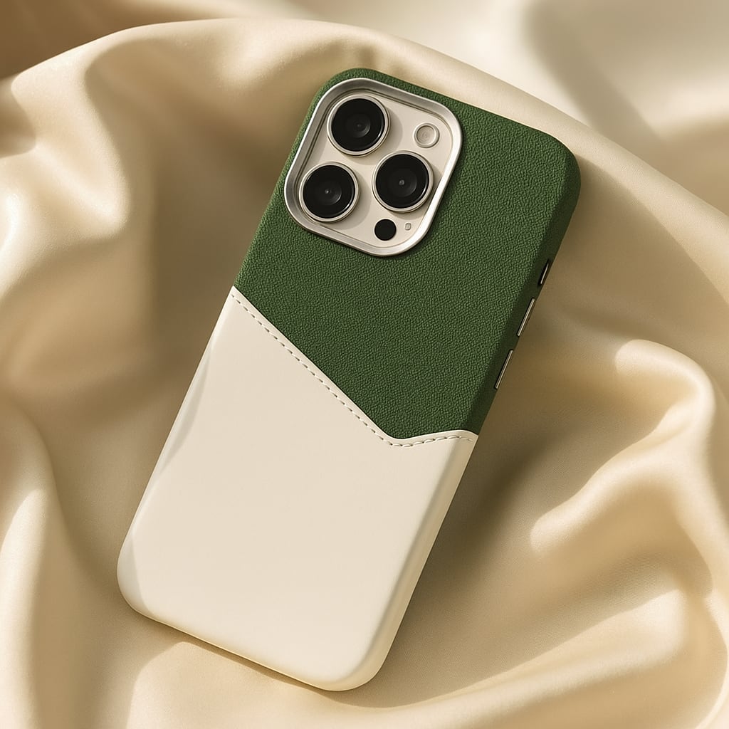Men's Leather Card Holder iPhone Case | Kelvin_13