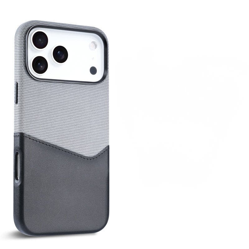 Men's Leather Card Holder iPhone Case | Kelvin_15