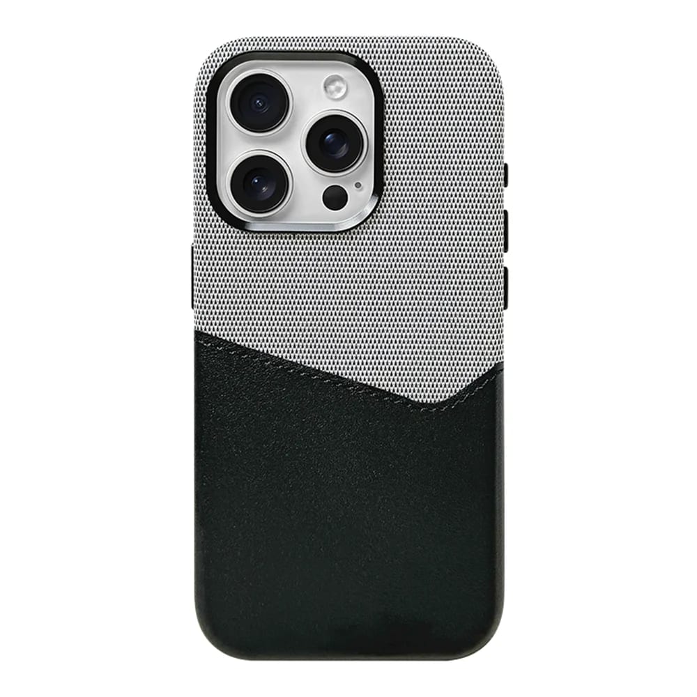Men's Leather Card Holder iPhone Case | Kelvin_6