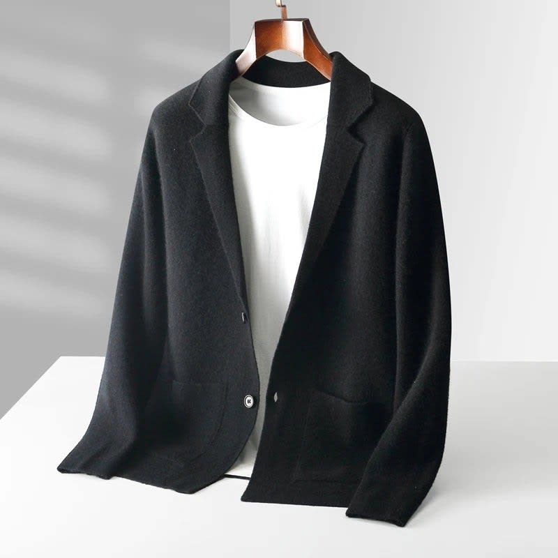 Men's Cashmere Knit Cardigan | Harvey_3