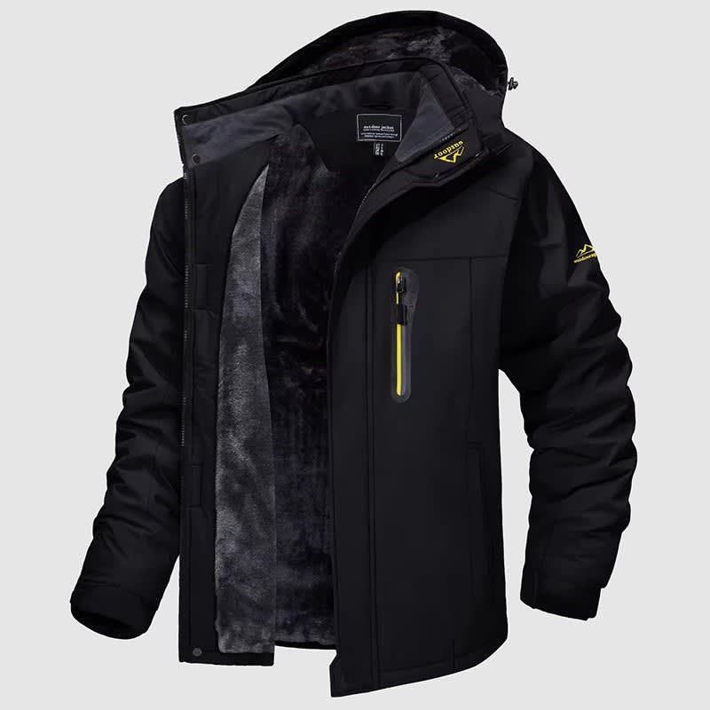 Men's Waterproof Hooded Ski Jacket For Winter | Jacob_2
