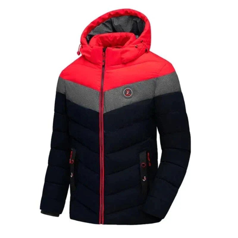 Men's Quilted Puffer Ski Jacket For Winter | Thomas_1