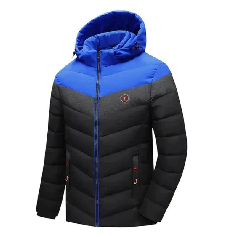 Men's Quilted Puffer Ski Jacket For Winter | Thomas_4