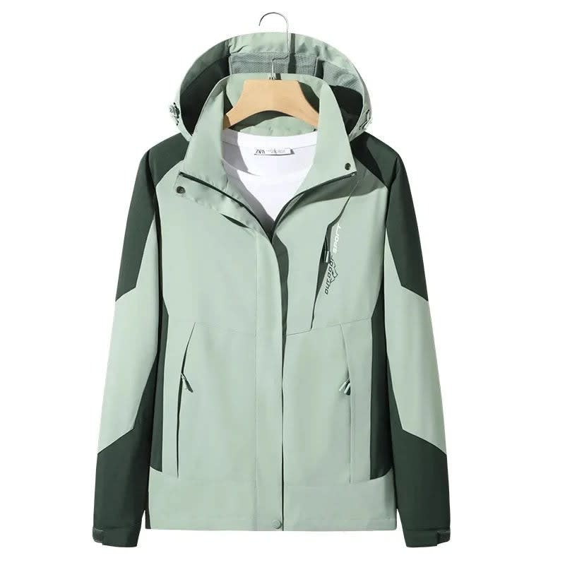 Women's Windproof Color Block Ski Jacket For Winter | Phoebe_1