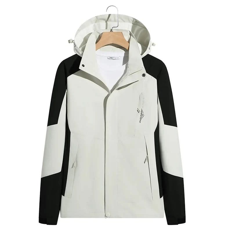 Women's Windproof Color Block Ski Jacket For Winter | Phoebe_6