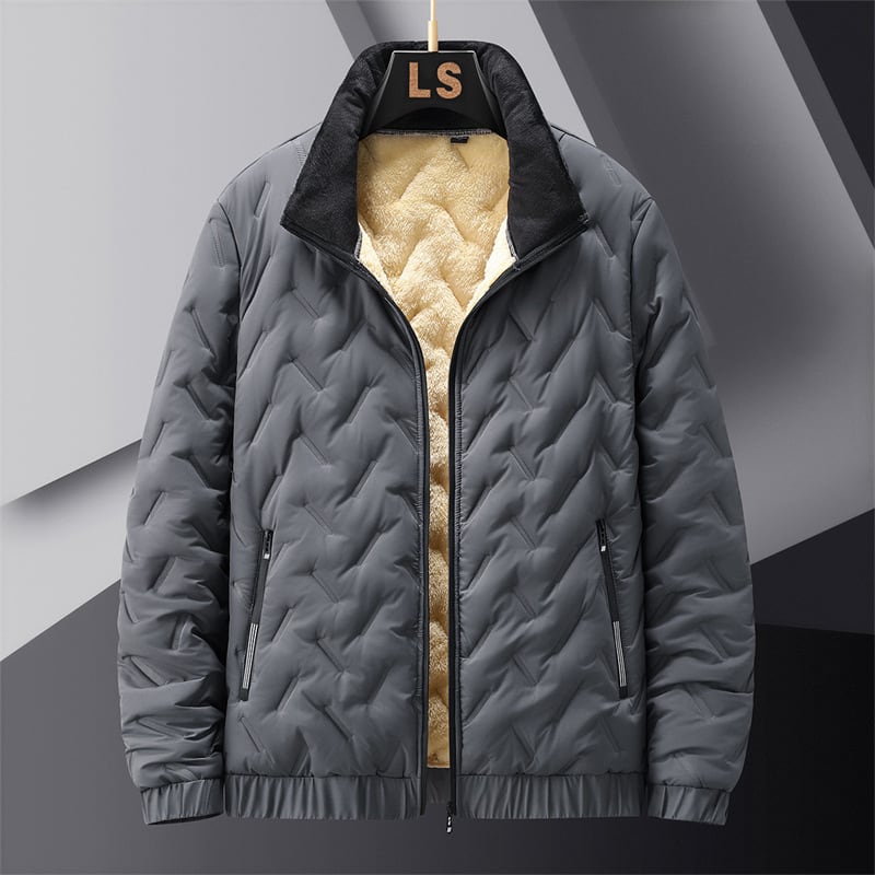 Men's Sherpa Lined Puffer Ski Jacket For Winter | Lucas_5