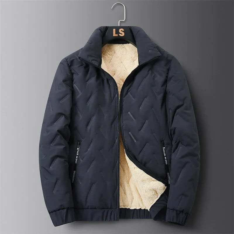 Men's Sherpa Lined Puffer Ski Jacket For Winter | Lucas_7