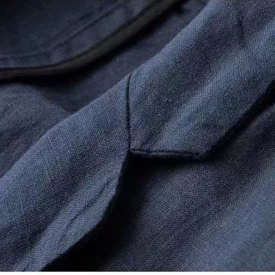 Men's Linen Blend Relaxed Fit Suit | Guy_7