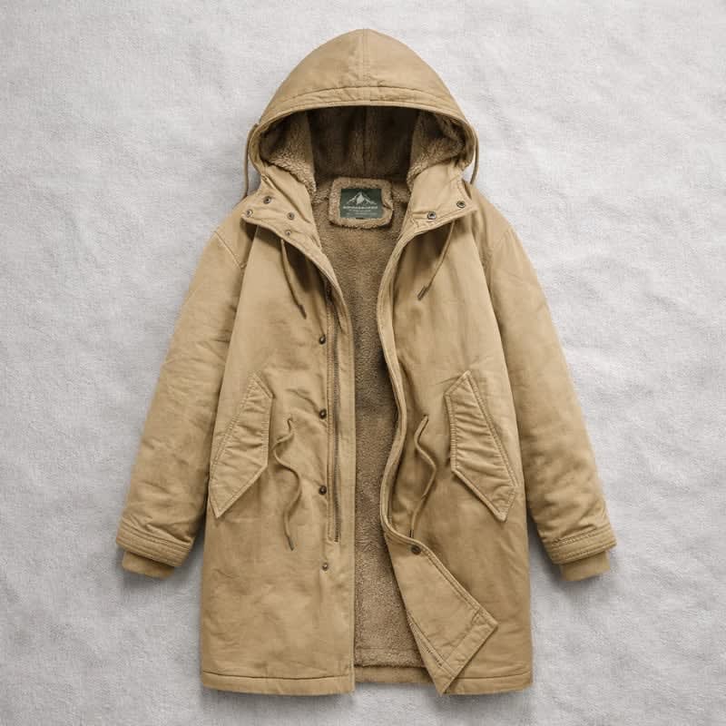 Men's Hooded Sherpa Lined Parka | Connor_1
