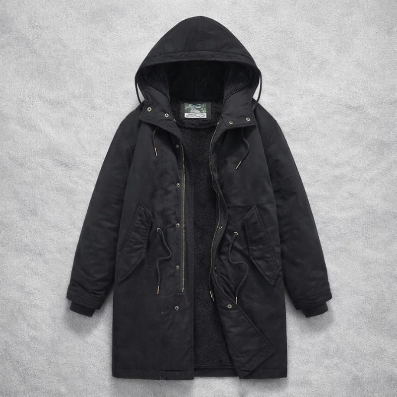 Men's Hooded Sherpa Lined Parka | Connor_3