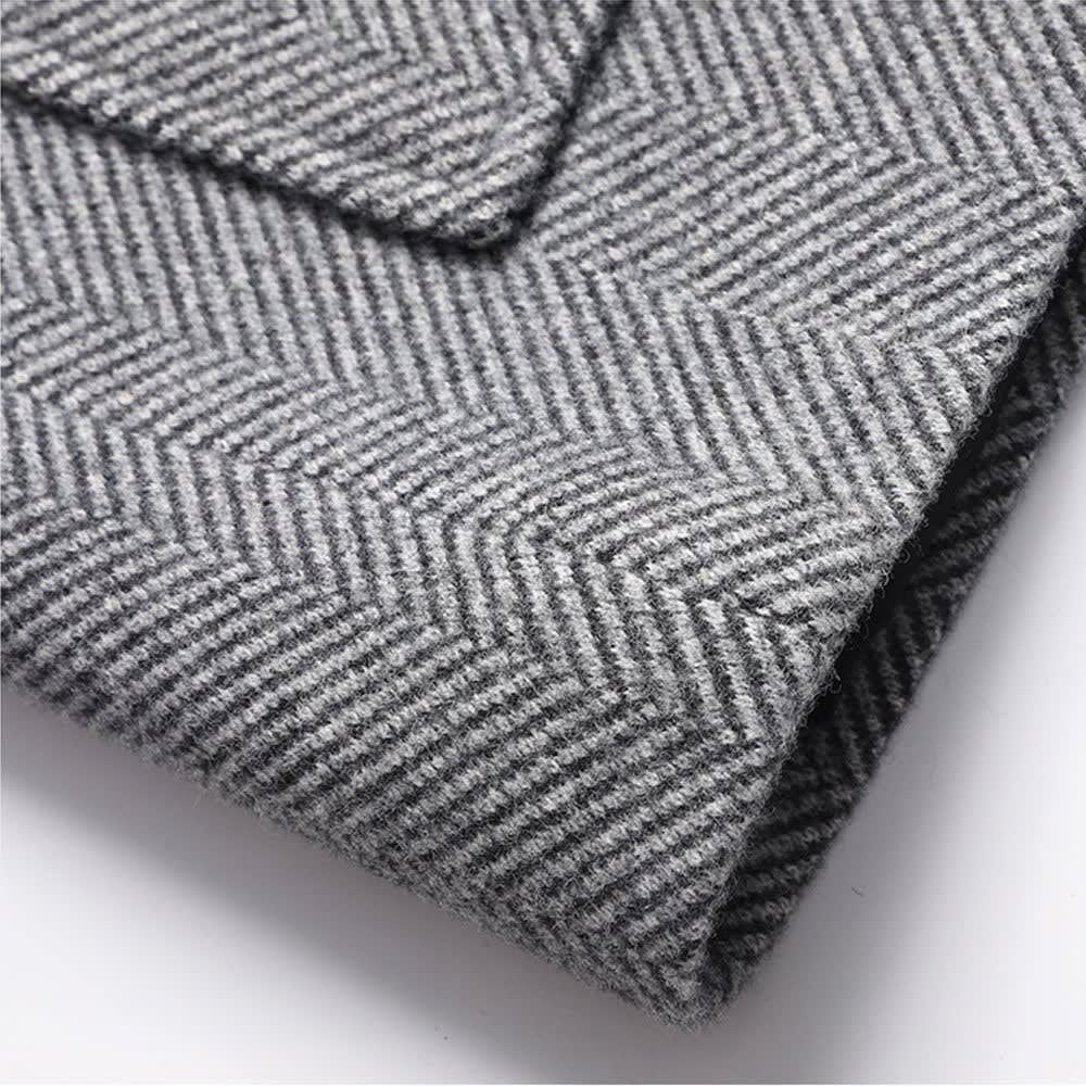 Men's Herringbone Wool Jacket | Desmond_9