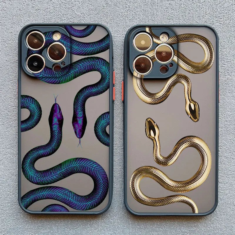 Women's Snake Print iPhone Case | Michaela_3