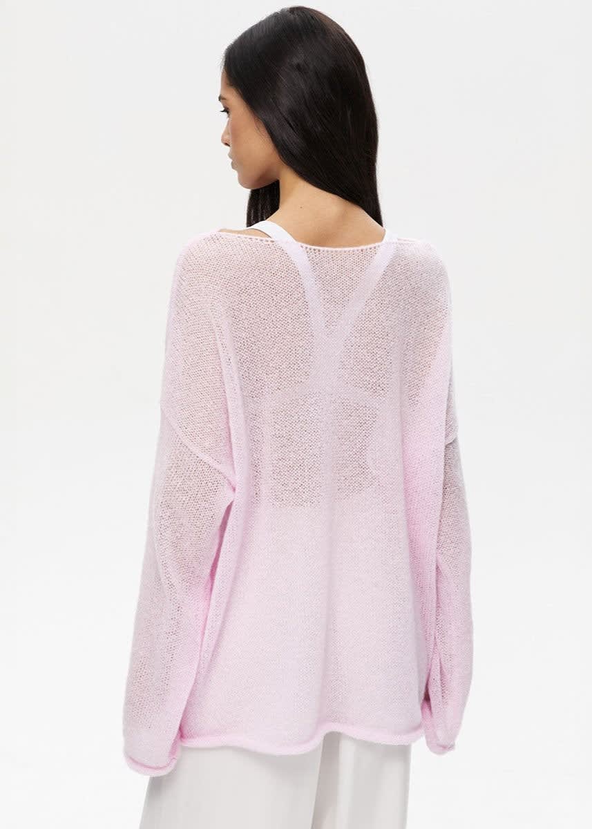 Women's Lightweight Open Knit Jumper | Loveday_3