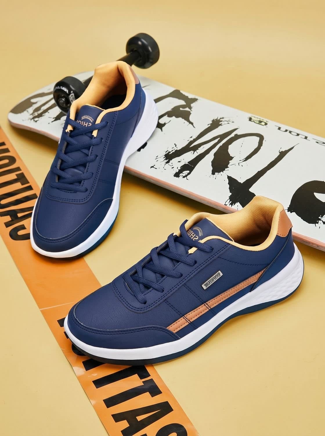 Men's Waterproof Lace-Up Orthopedic Trainers | Jolyon_9