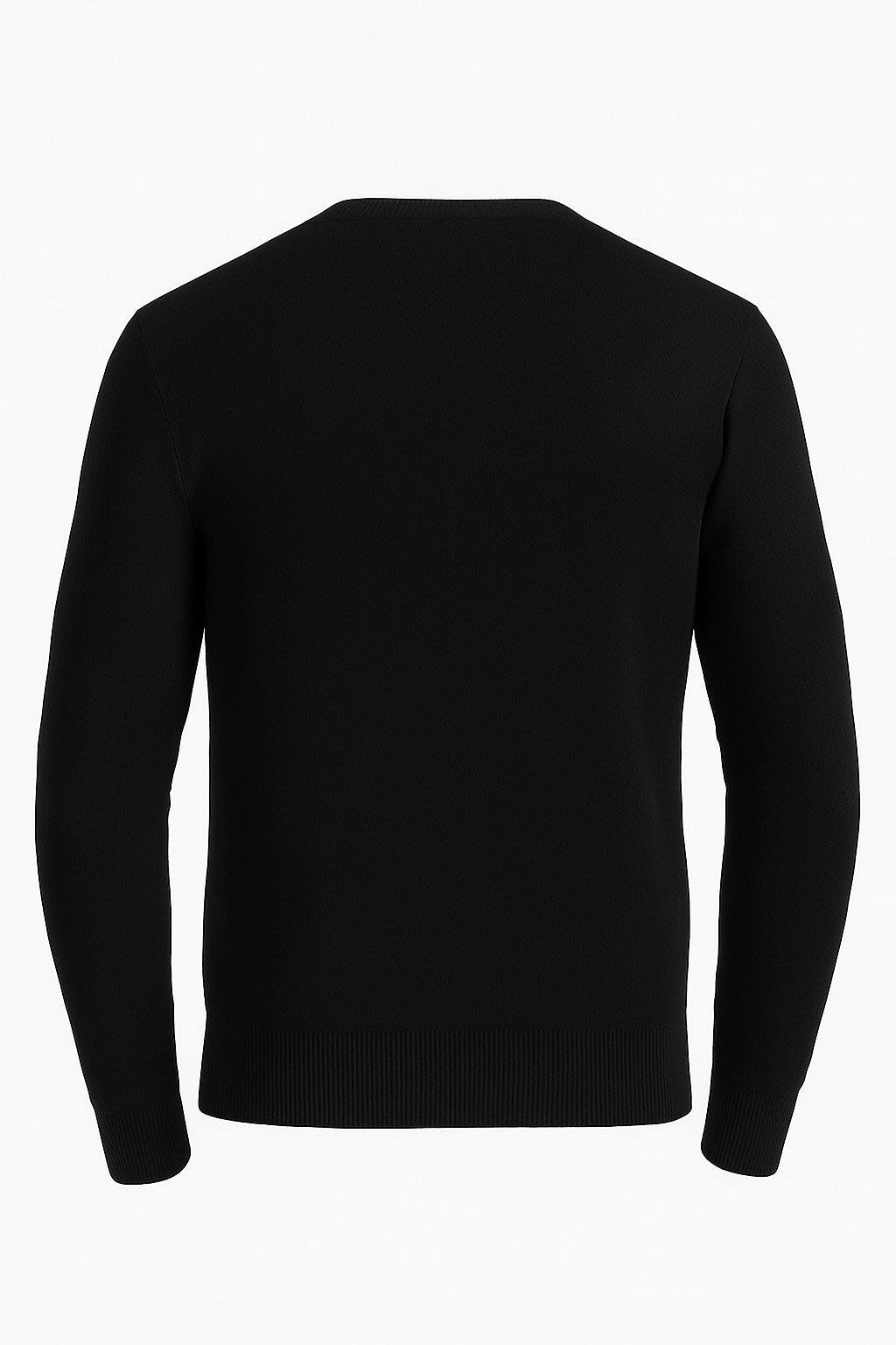Men's Knit Crew Neck Jumper | Theodore_7