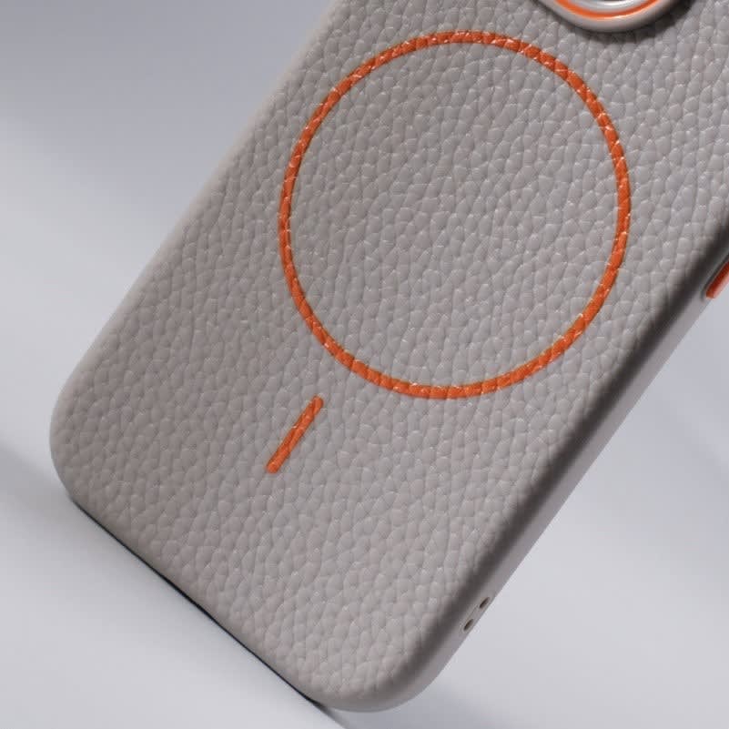 Men's Textured Leather Look iPhone Case | Gary_3