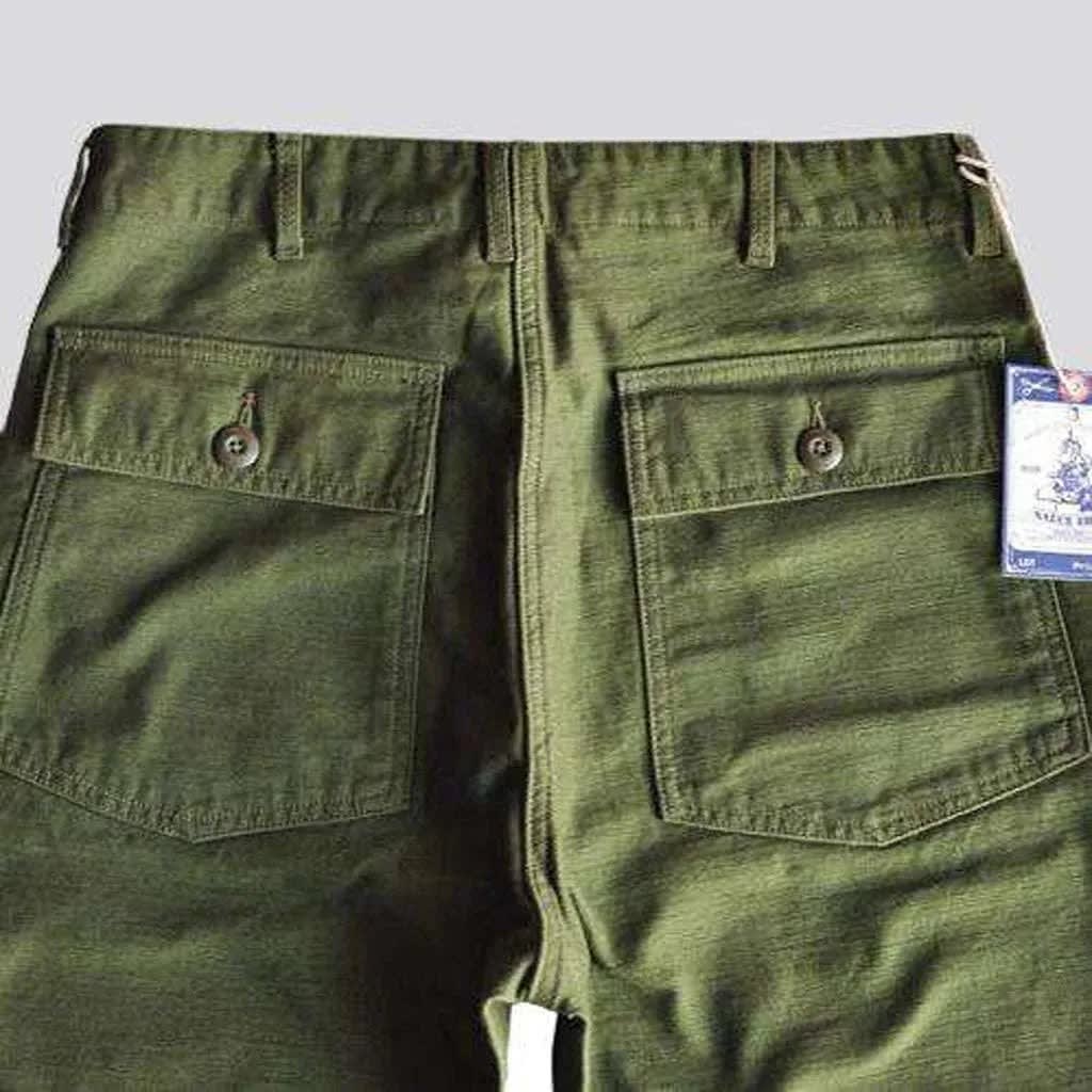 Men's Straight Leg Utility Trousers | Steven_20