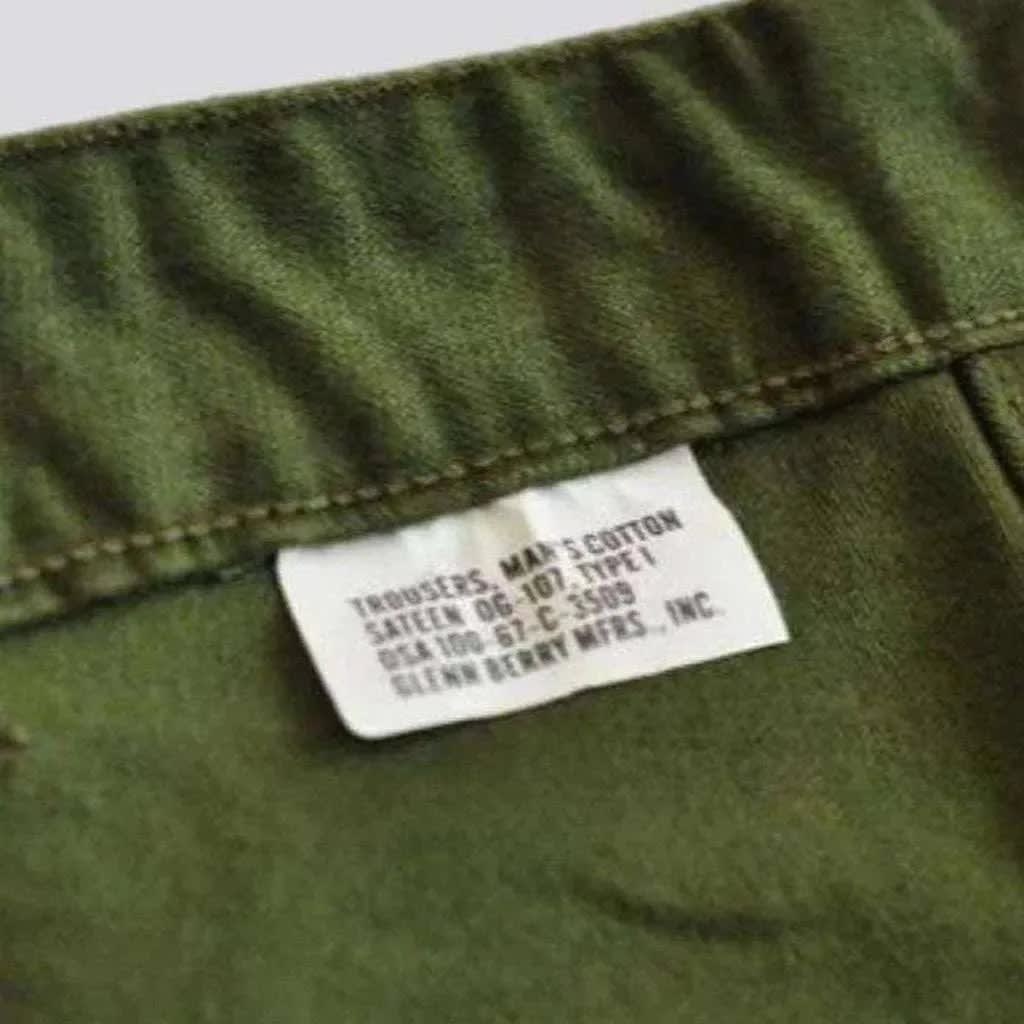 Men's Straight Leg Utility Trousers | Steven_23
