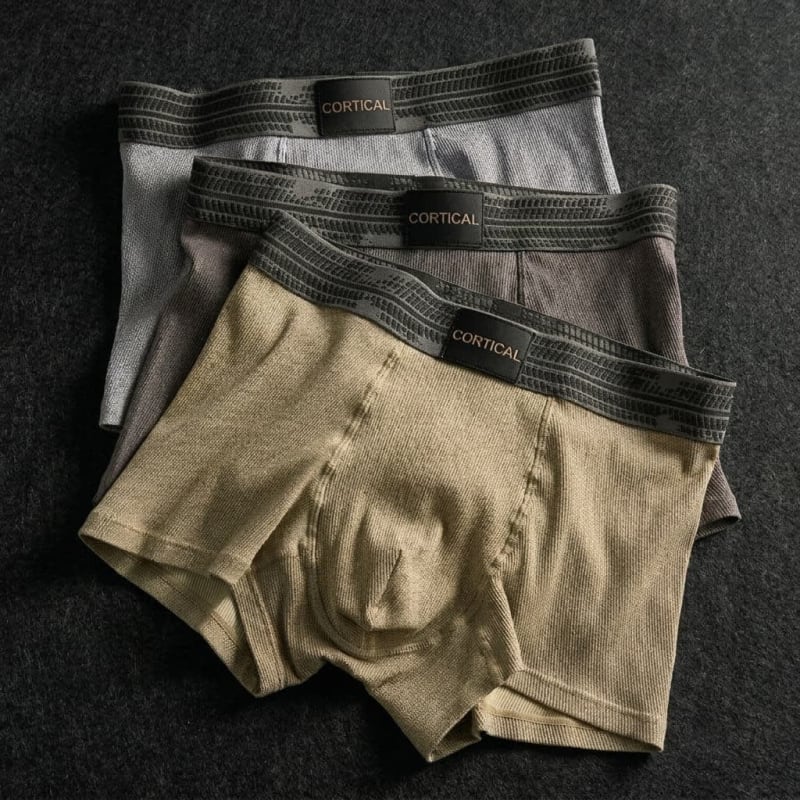 Men's Stretch Organic Cotton Boxer Briefs | Granville_1