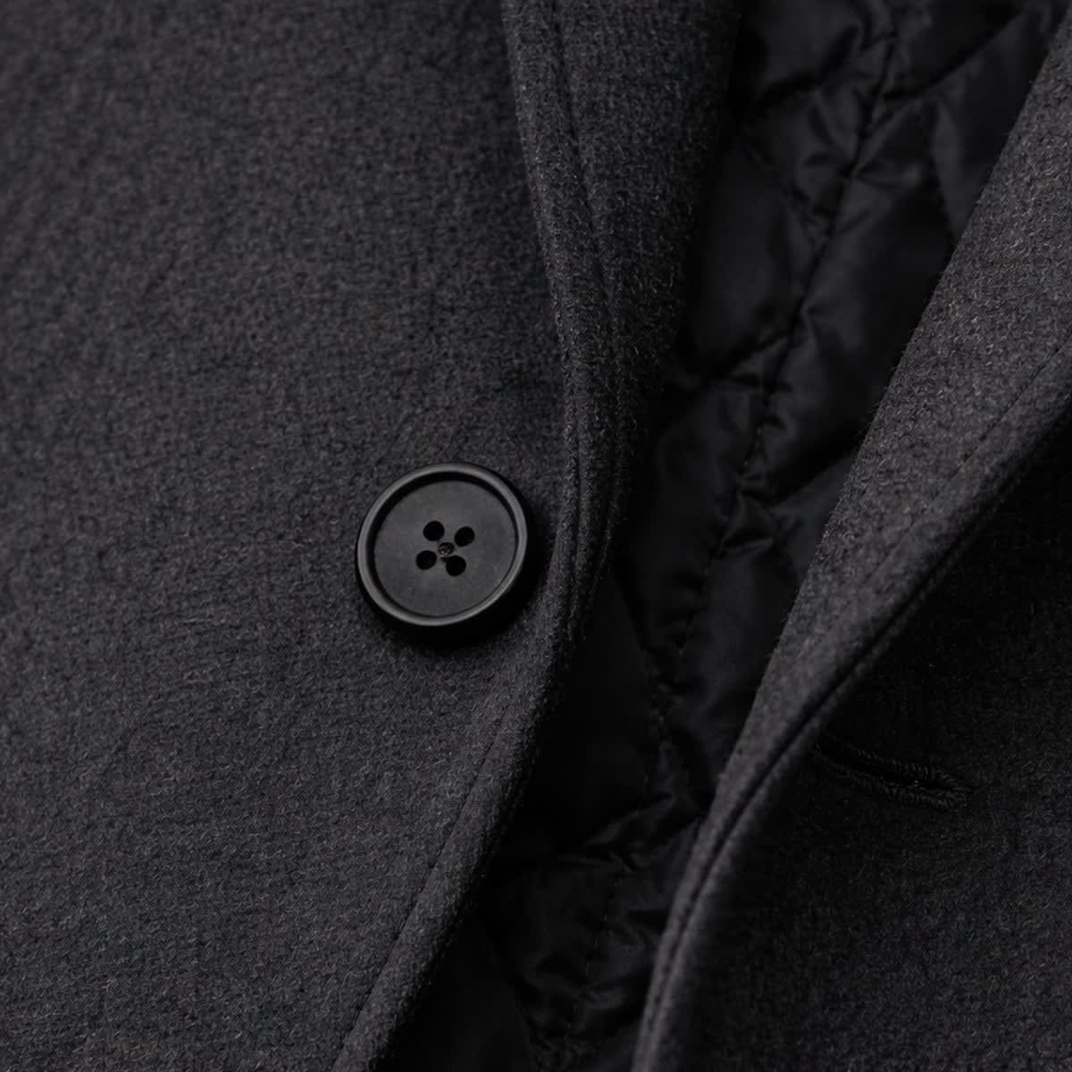 Men's Longline Tailored Winter Coat | Kingsley_4
