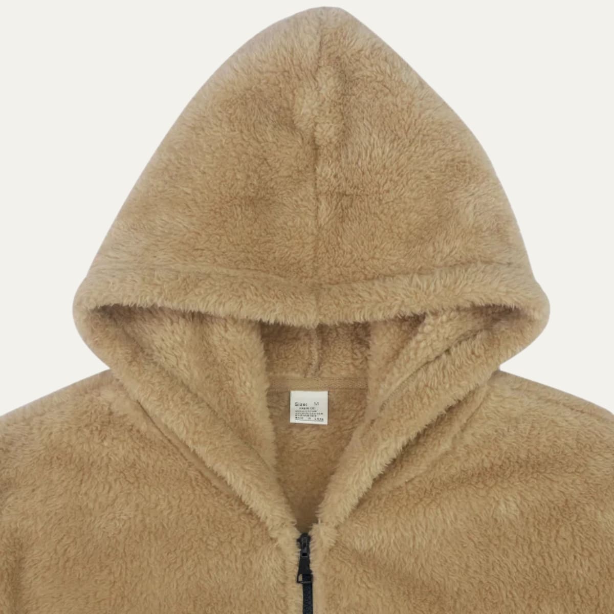 Men's Sherpa Fleece Zip Up Hoodie | Killian_5
