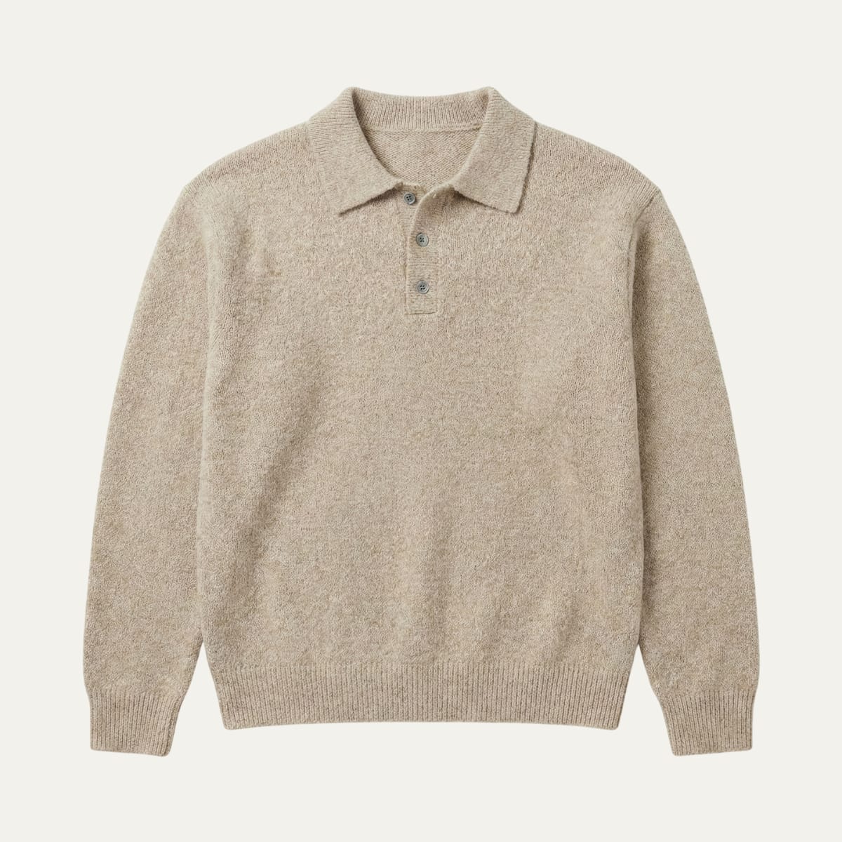 Men's Knit Polo Collar Jumper | Kenneth_7