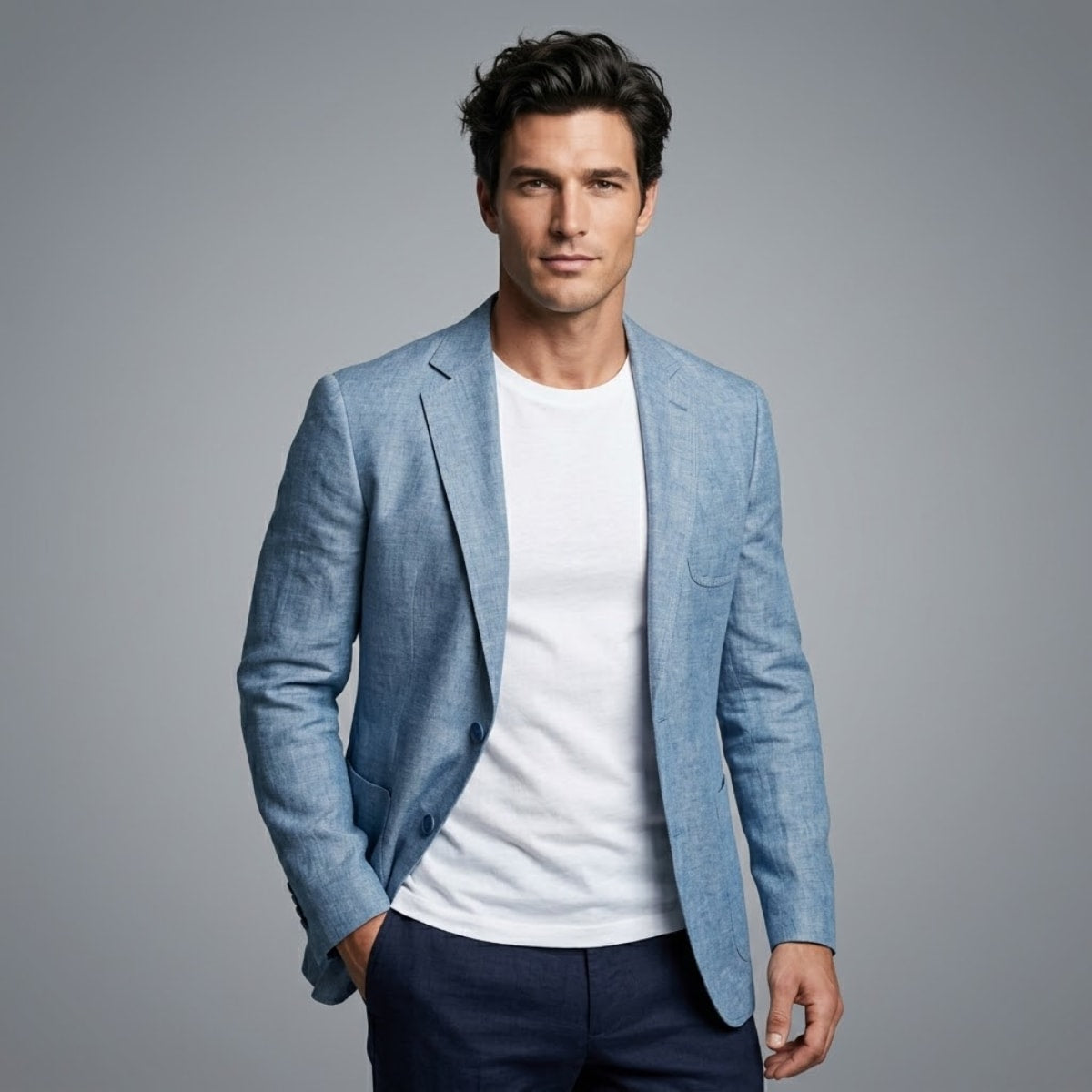 Men's Lightweight Linen Blazer | Cosmo_2