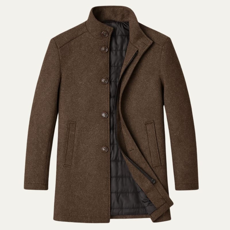 Men's Wool Blend Winter Coat | John_1