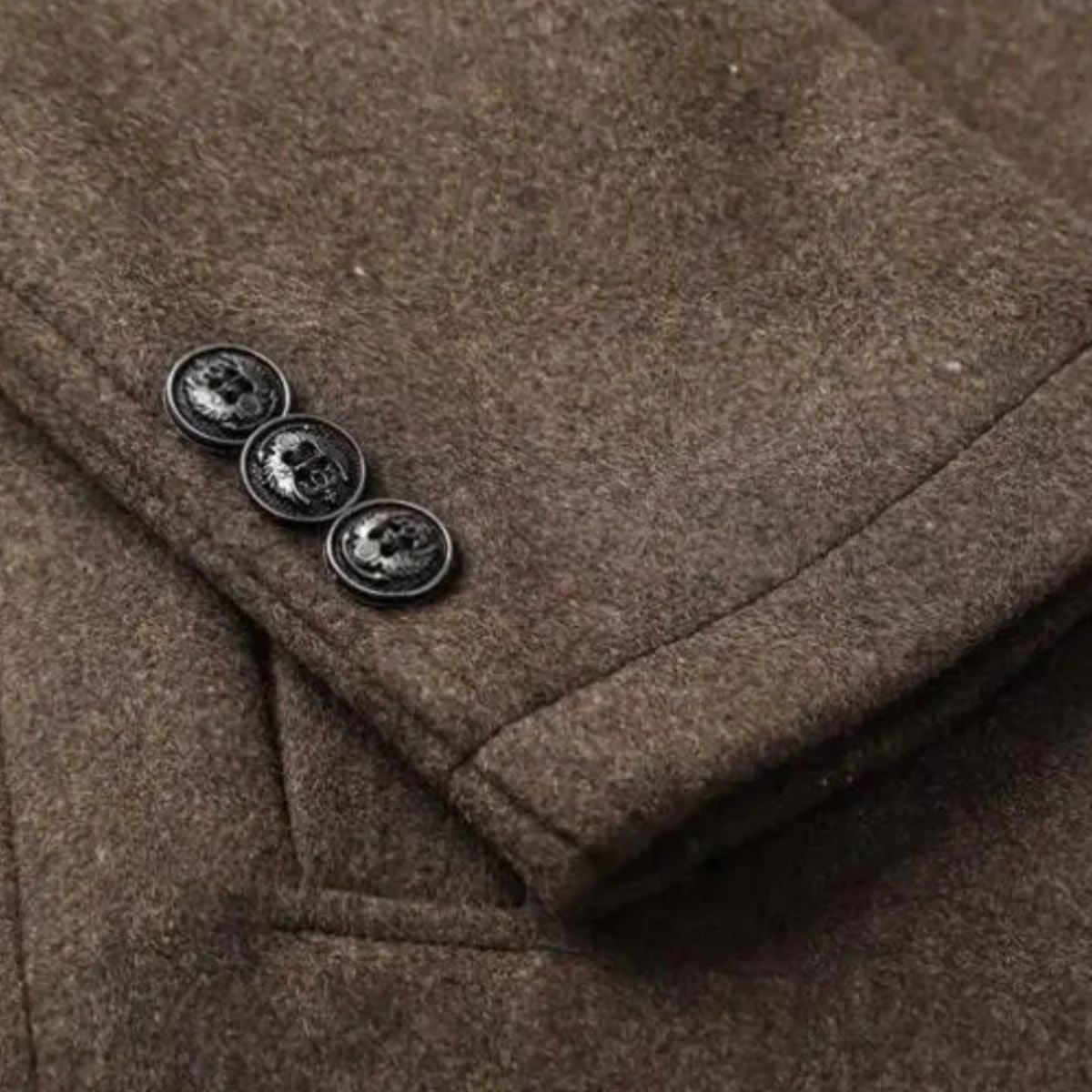 Men's Wool Blend Winter Coat | John_3