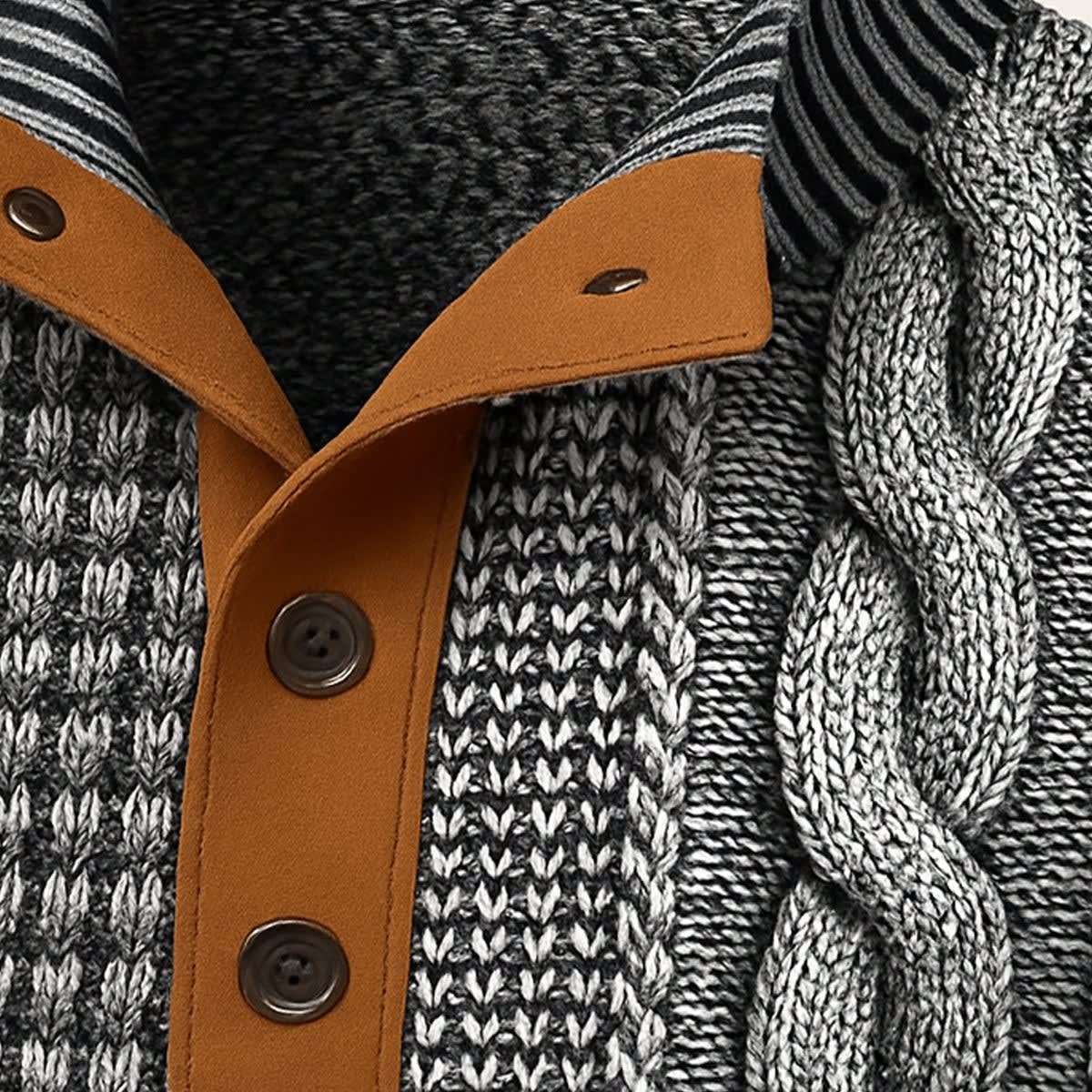 Men's Cable Knit Jumper | Lance_6